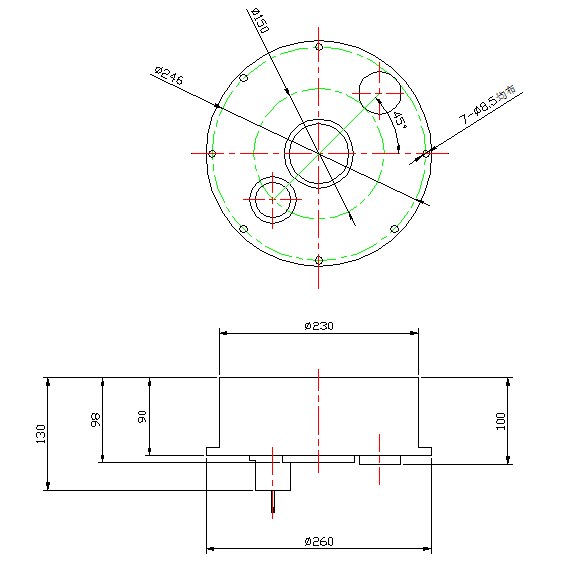 ���̽ȡ����������ϵ���ǳߴ�ͼ