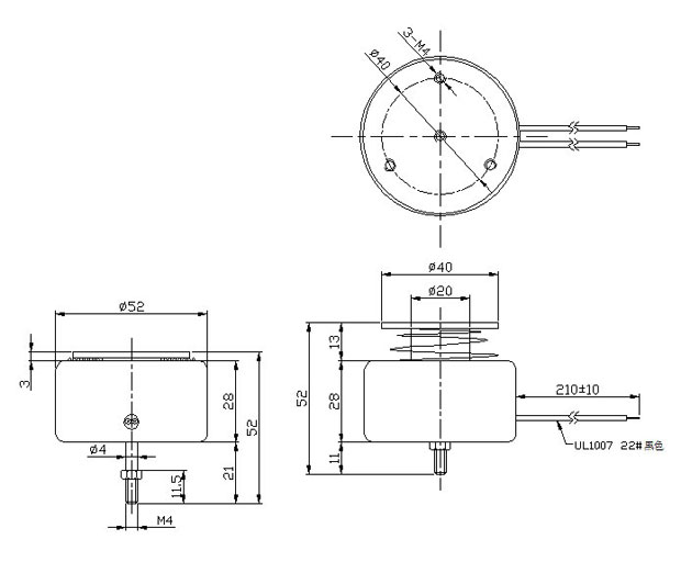 强力圆管式推拉联系我们尺寸图