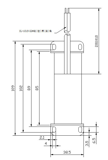 游戏刺珠器用交流高频推动式联系我们-尺寸图