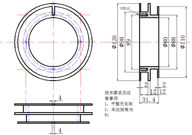 �Ÿ�Ӧ��Ȧ�豸�����ߴ�ͼ
